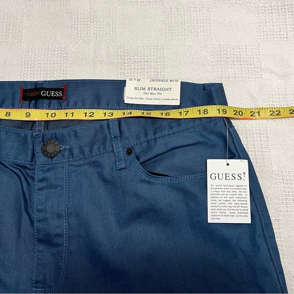 Guess pants SLIM STRAIGHT Feet Men - Picture 3 of 10